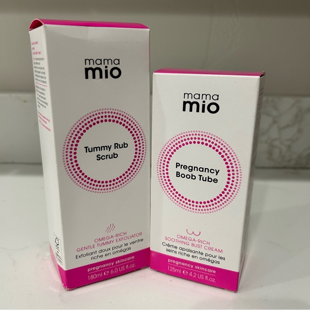 NEW Mama Mio Tummy Rub Scrub Pregnancy Boob Tube
